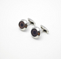 Burgundy Stone cufflink CFD-Z82