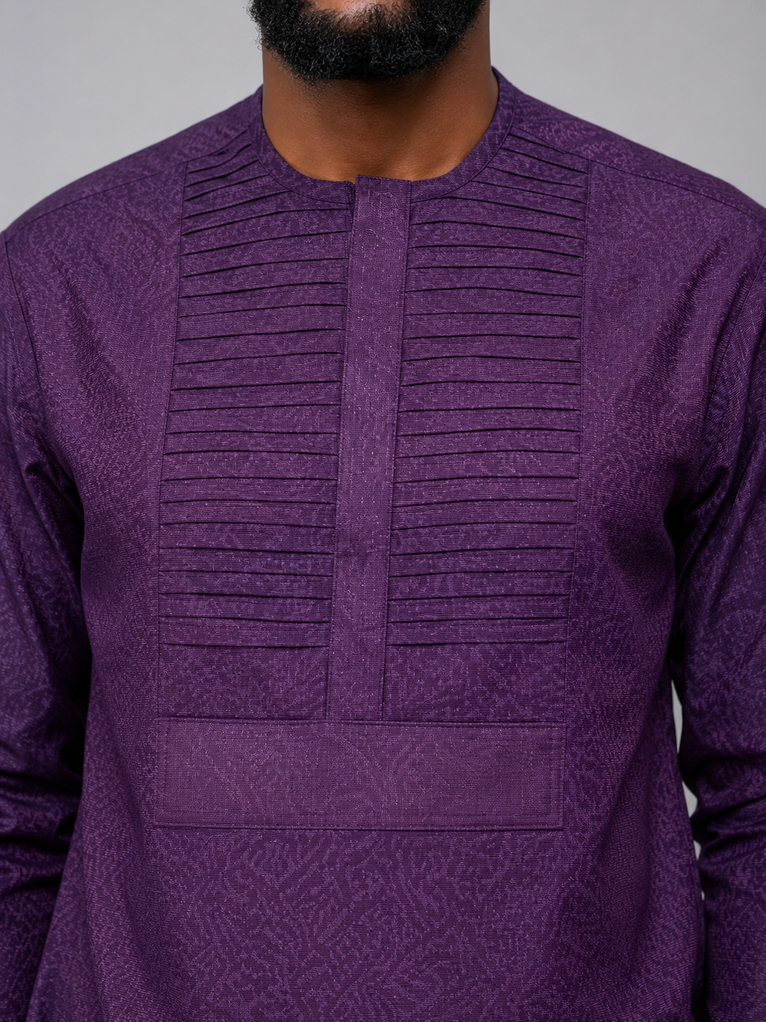 The Burgandy Silk Set