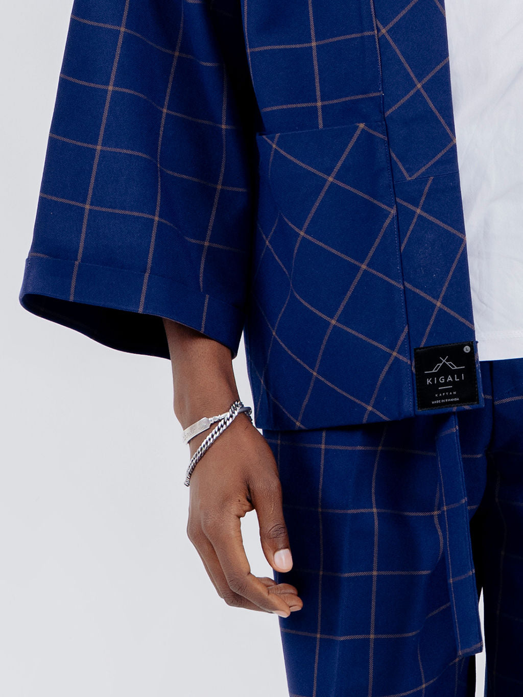 Men's custom kaftan featuring premium fabric and refined tailoring
