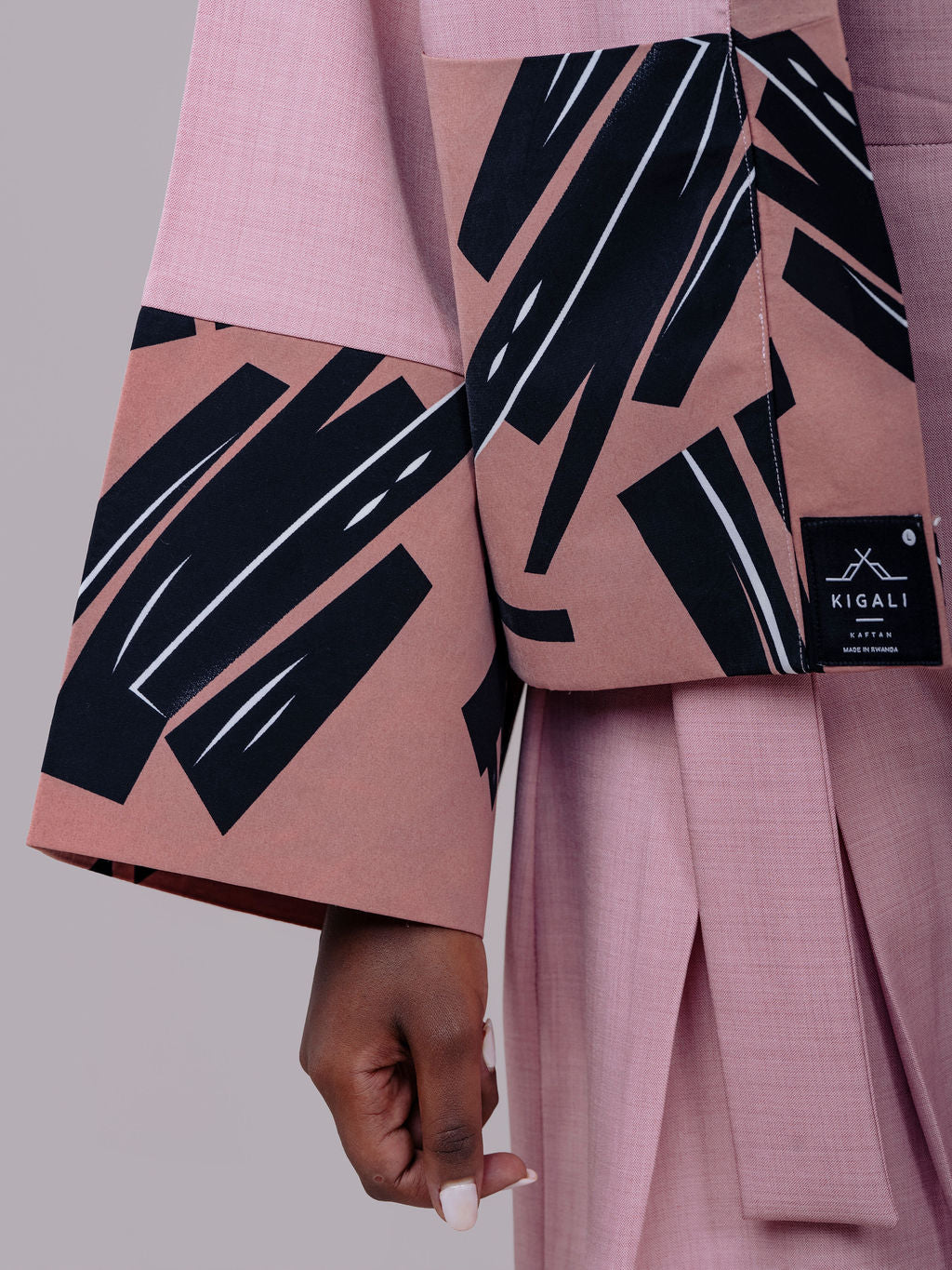 Women's elegant kaftan inspired by African heritage and modern design