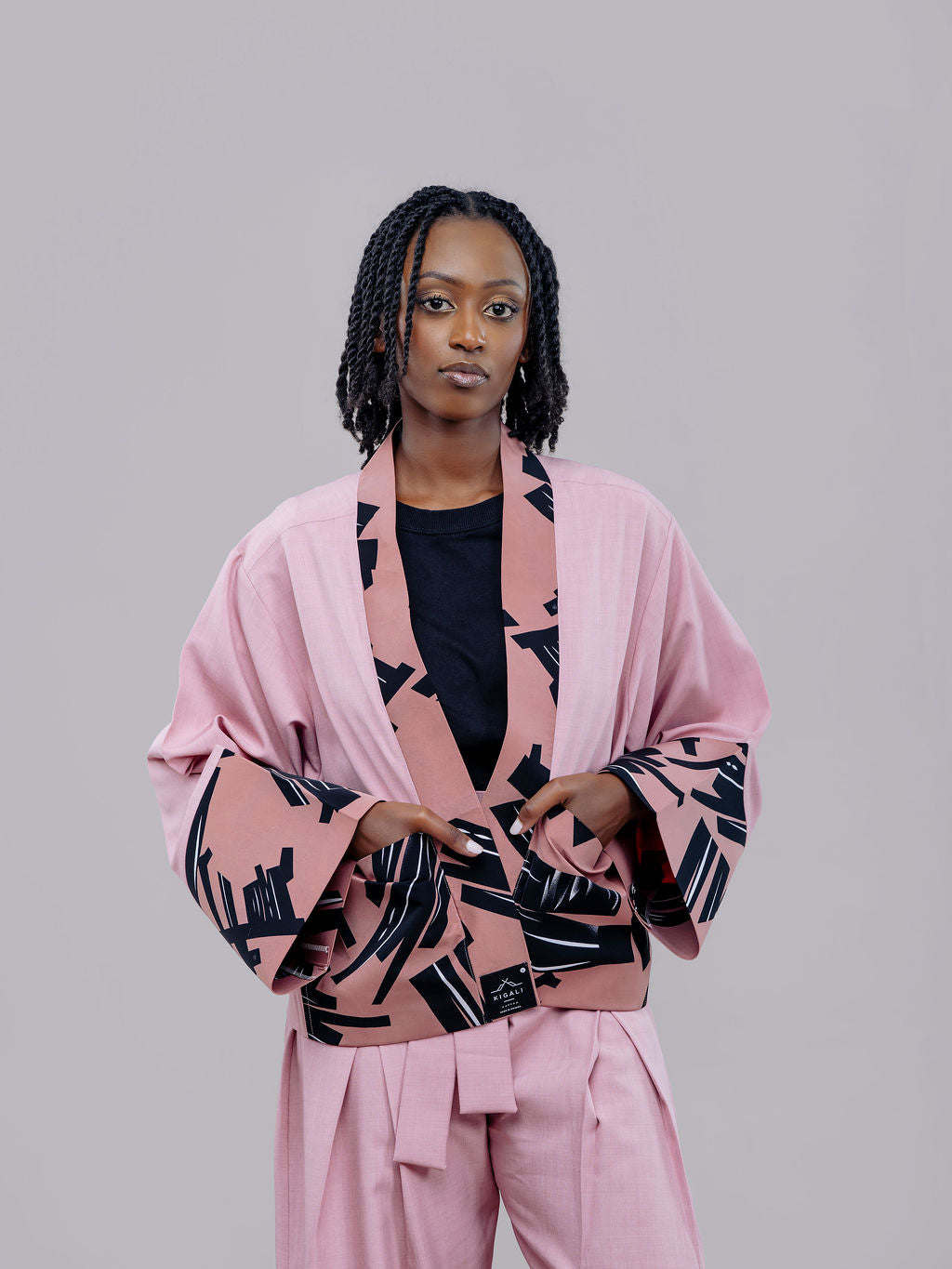 Women's elegant kaftan inspired by African heritage and modern design