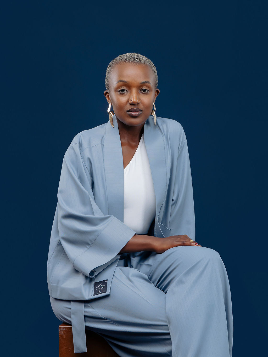 Women's elegant kaftan inspired by African heritage and modern design