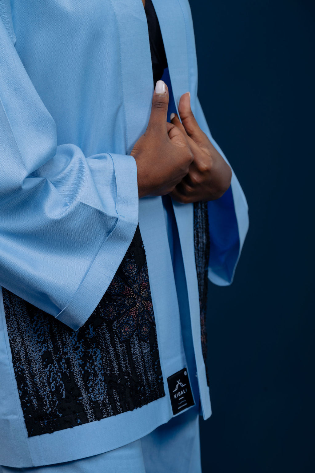 Women's elegant kaftan inspired by African heritage and modern design