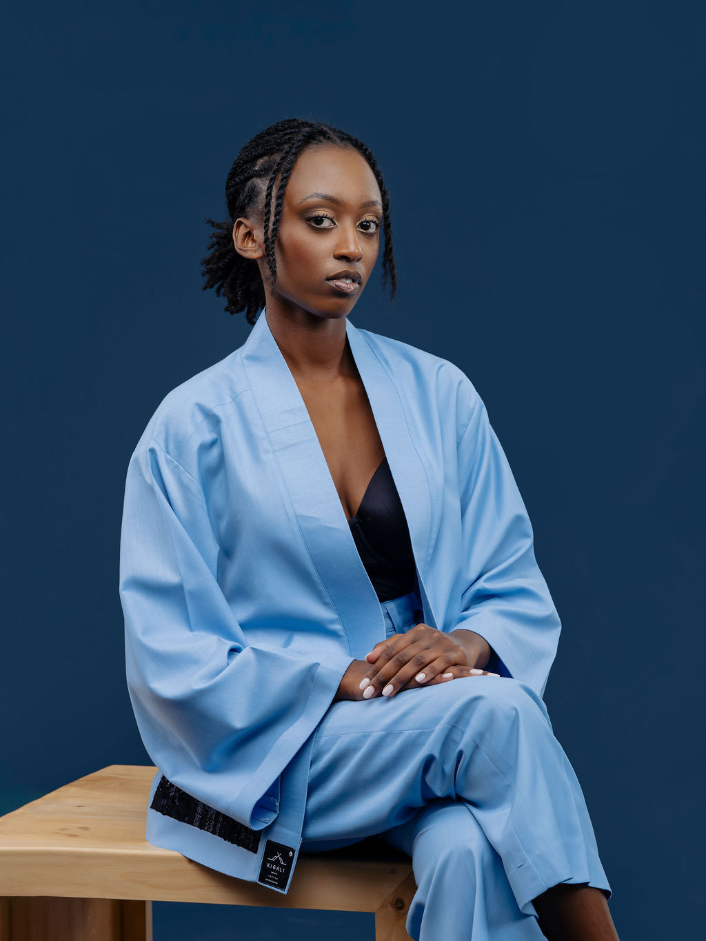 Women's elegant kaftan inspired by African heritage and modern design